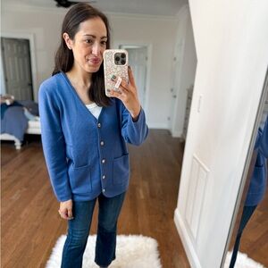 Zeagoo Blue Women's Cardigan Sweater